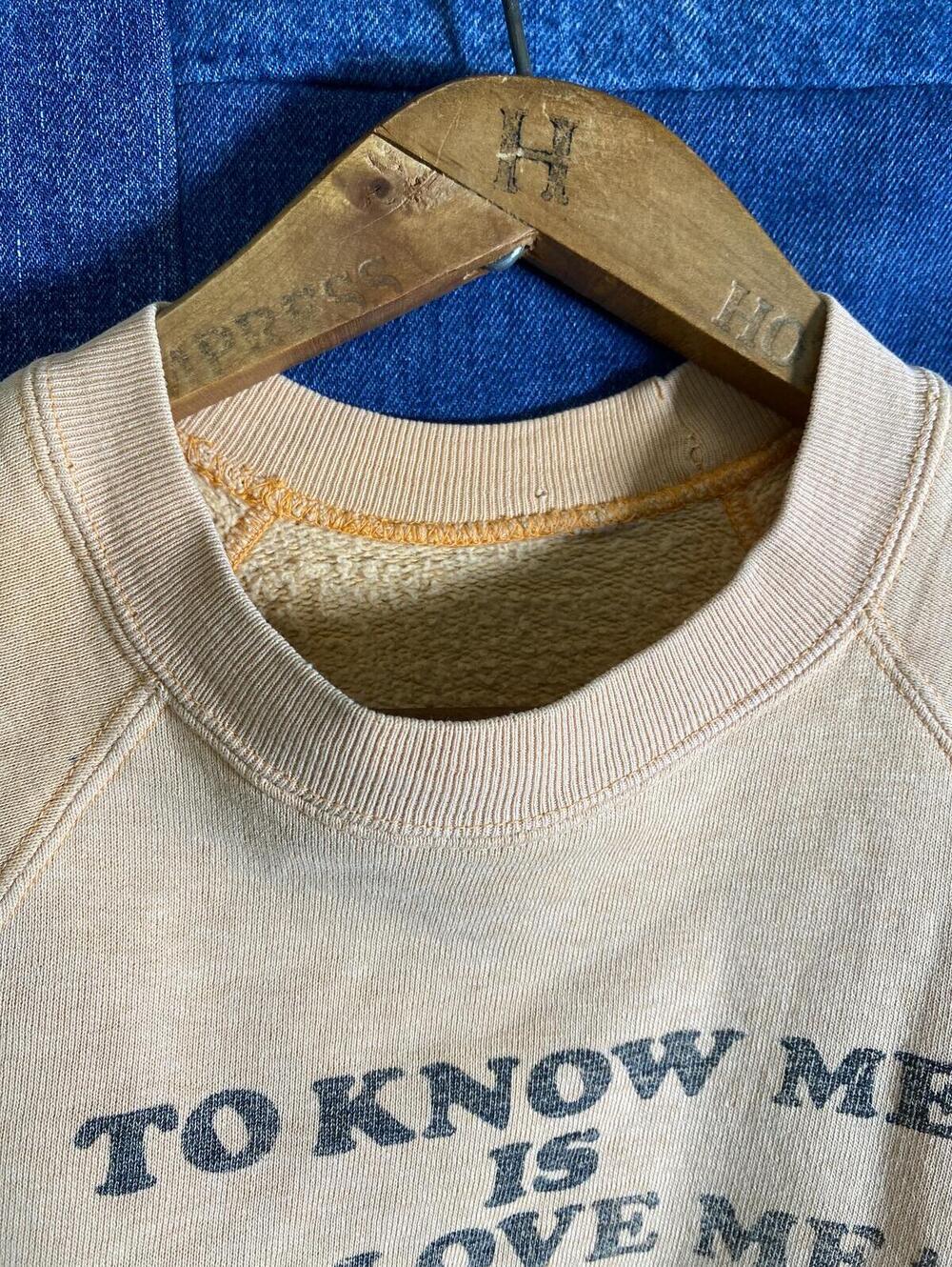Vintage 1960s Peanuts Linus Sweatshirt KIDS 17X17 vtg 60s distressed faded - Picture 8 of 9